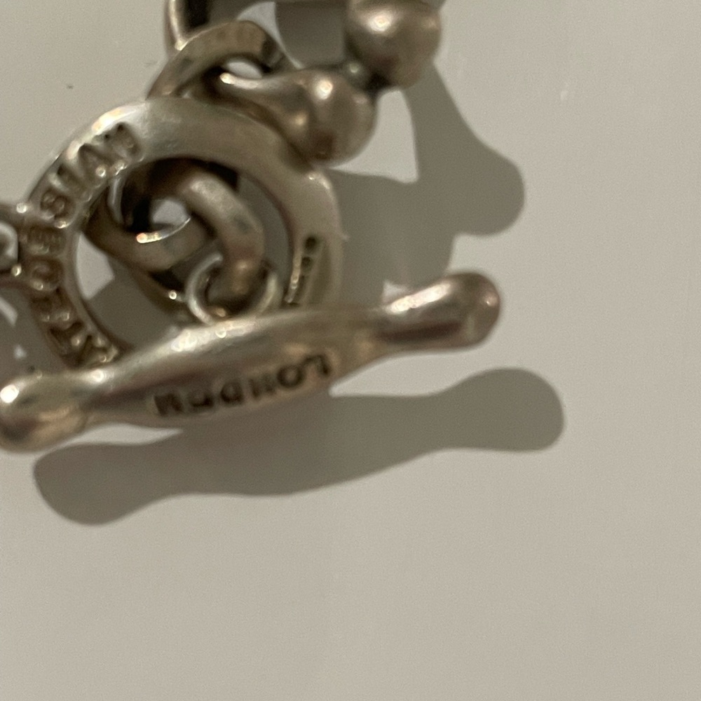 ‼️Moving Sale Tateossian London Chunky Silver Chain Bracelet 49g - Picture 7 of 14